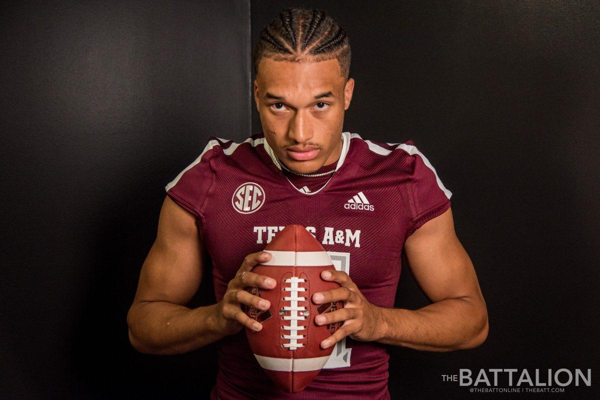 Sophomore Kellen Mond is expected to start as quarterback for the Aggies in their season opener Aug. 30.