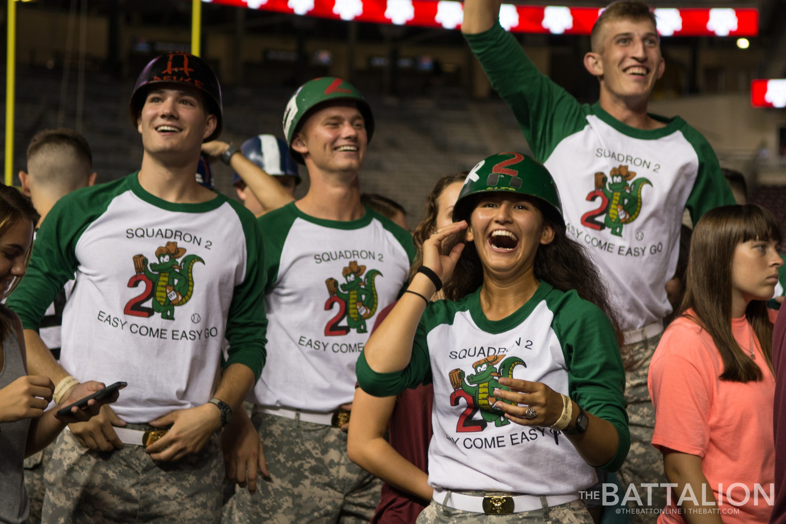 First Yell Practice