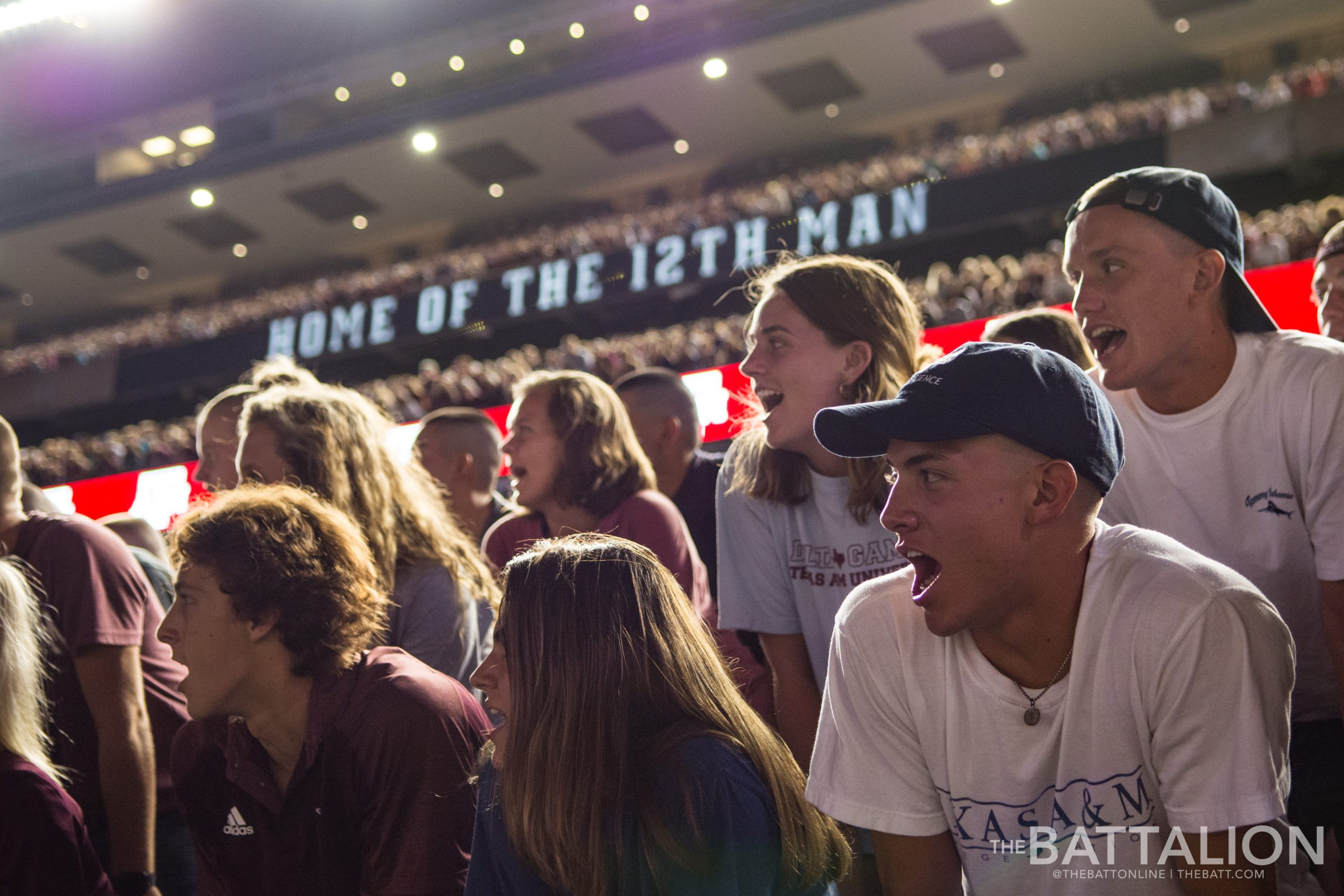 First Yell Practice