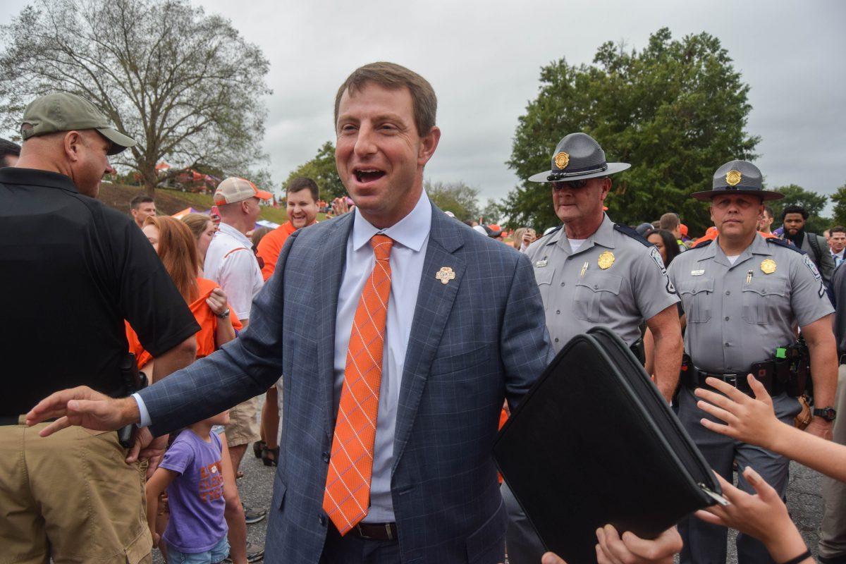 In a press conference Tuesday morning, Clemson head coach Dabo Swinney said preparing to face Texas A&M would not be easy.