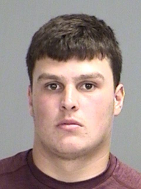 Texas A&M sophomore offensive lineman Ryan McCollum was booked into the Brazos County Detention Center on Sept. 15.