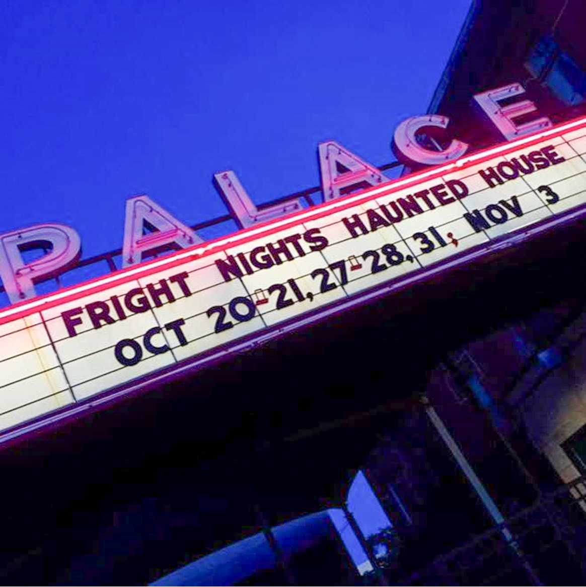 The Palace Theater in Bryan is hosting the eighth annual Fright Nights haunted house through November. 