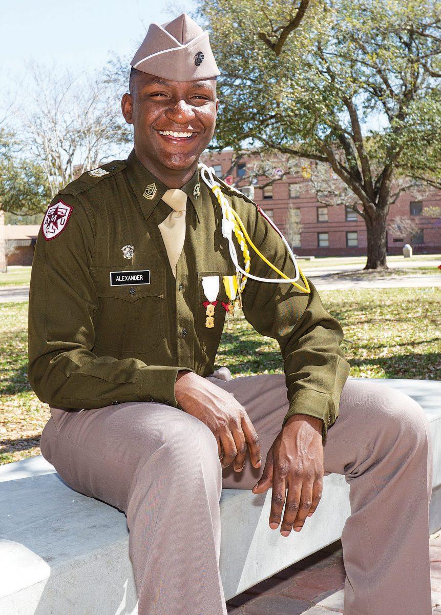 First African-American corps commander Marquis Alexander and first female corps commander Alyssa Michalke both broke barriers in Texas A&M’s oldest organization. 