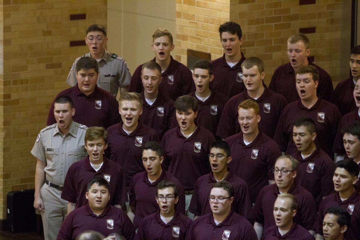 The Singing Cadets were founded as the 9-member Texas A&amp;M College Glee Club. In 1940, the student body voted to rename the group to its current title. Today, there are over 70 members of the Singing Cadets.