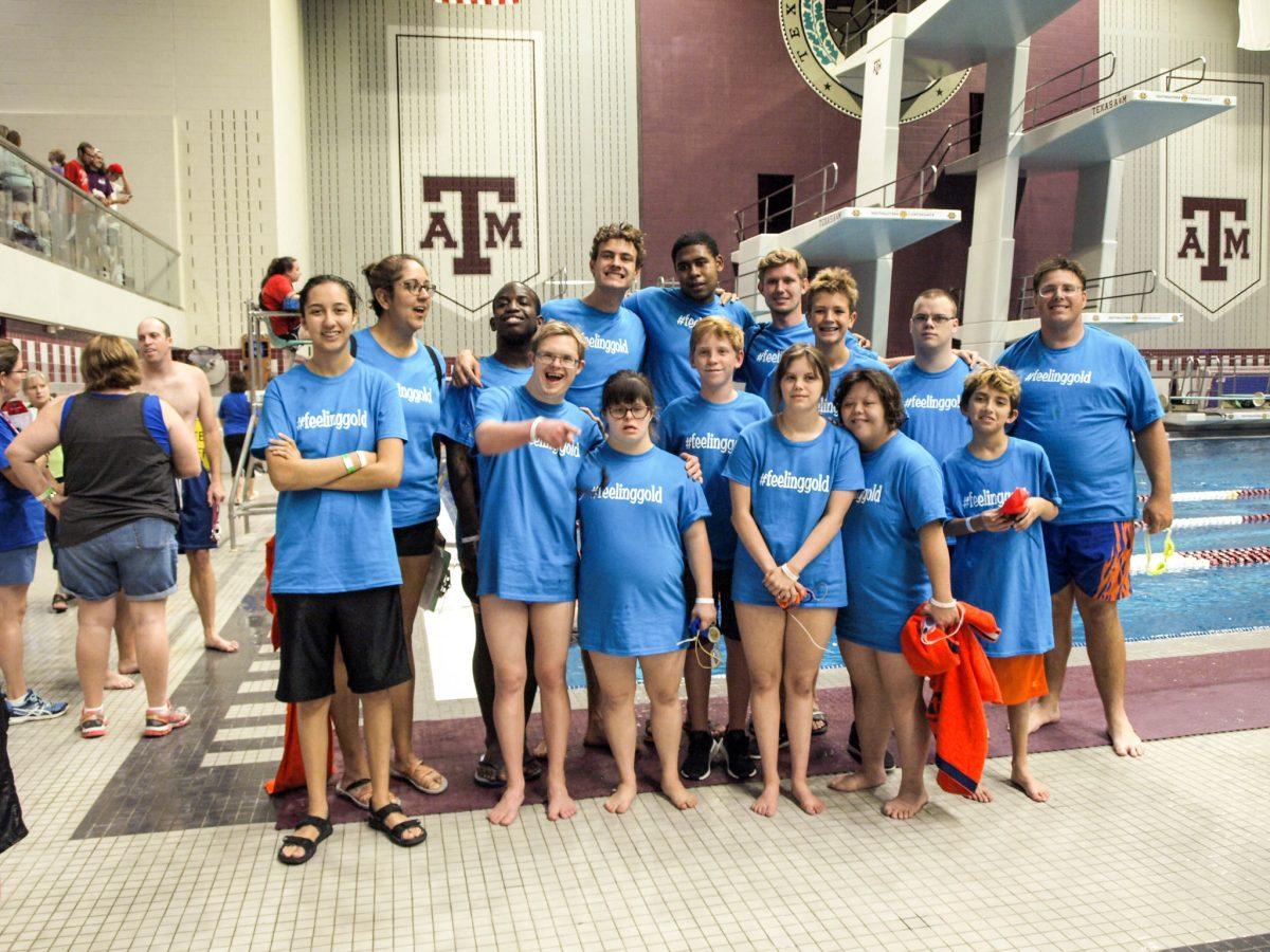 Special Olympic competitors participate in aquatics events at the 2016 Fall Classic.