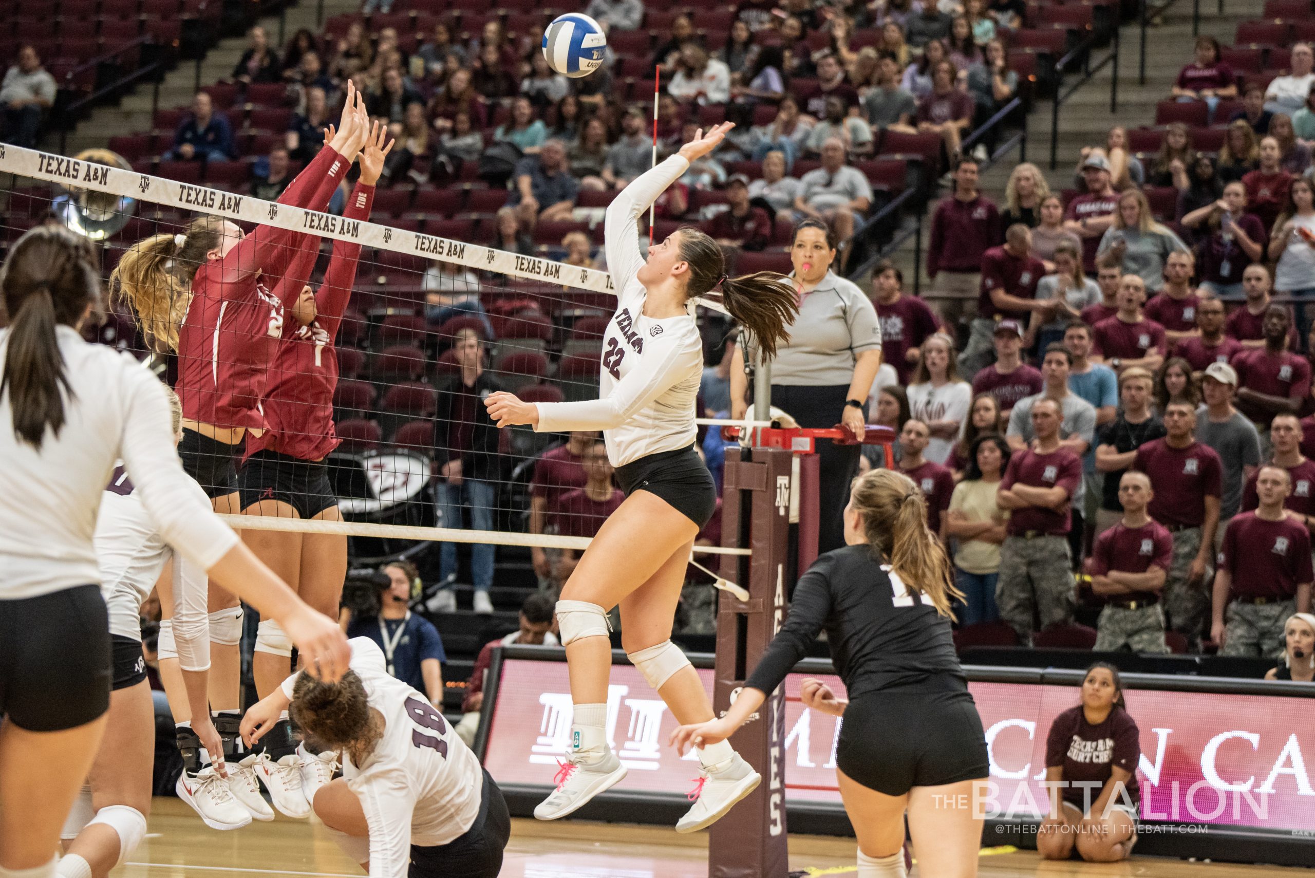 Texas+A%26M+volleyball+vs.+Alabama