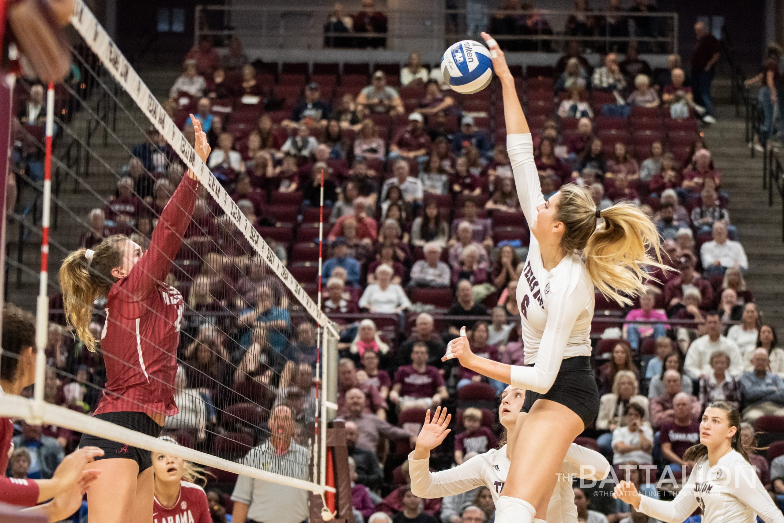 Texas+A%26M+volleyball+vs.+Alabama