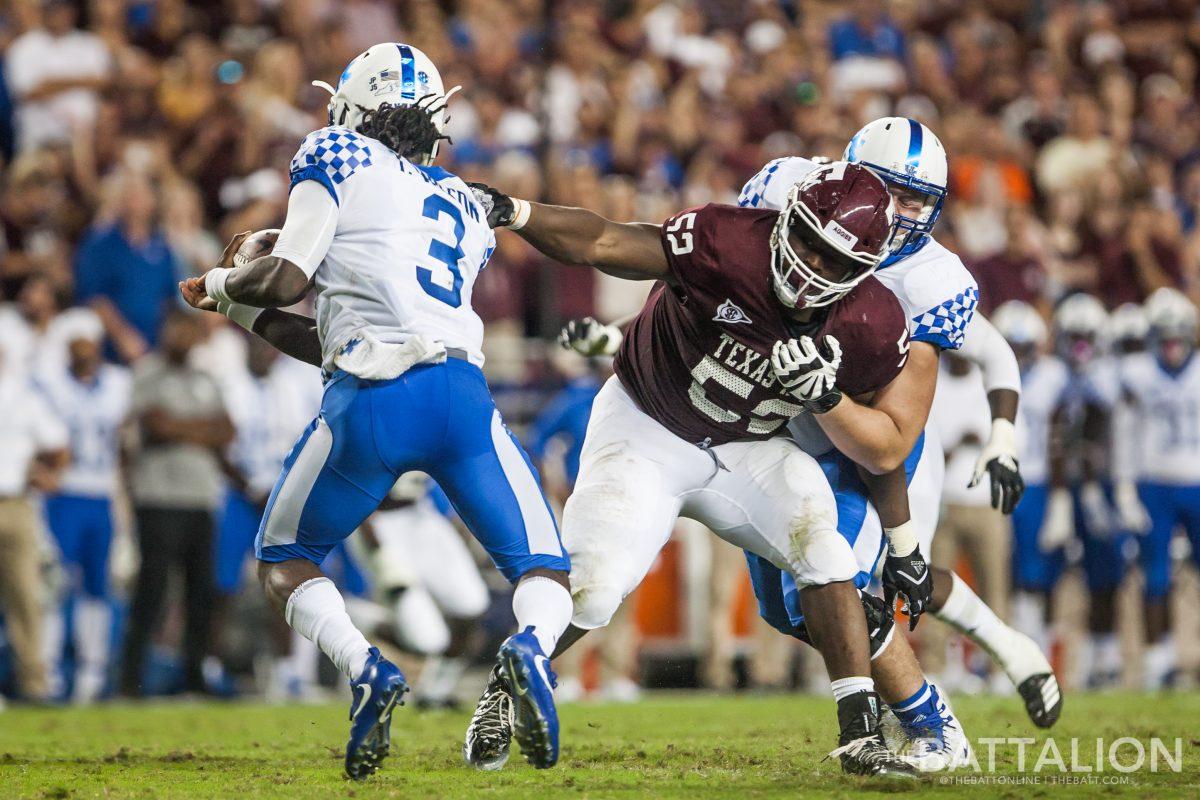 Texas A&amp;M rushing defense ranks fourth in the nation as the allow a mere 3.13 yard per carry and less than 85 yards per game to opposing running backs.