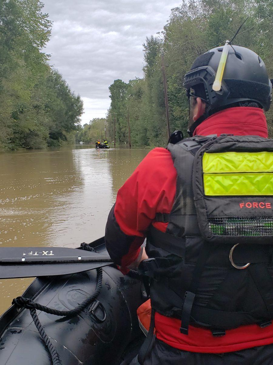 Task Force 1 has been deployed to assist flood victims for the past three weeks.