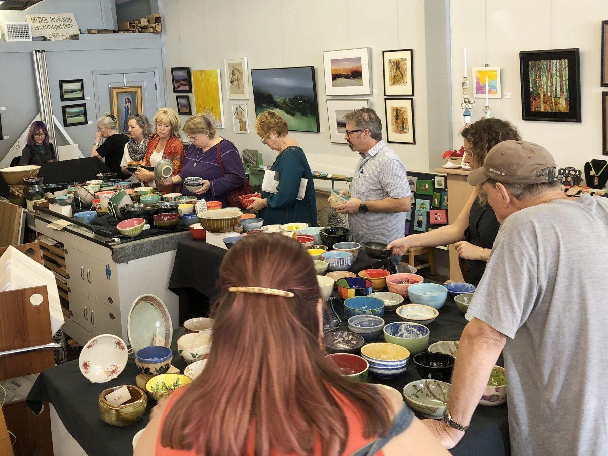 Proceeds raised from Brazos Valley Empty Bowls will go to the Brazos Valley Food Bank. 