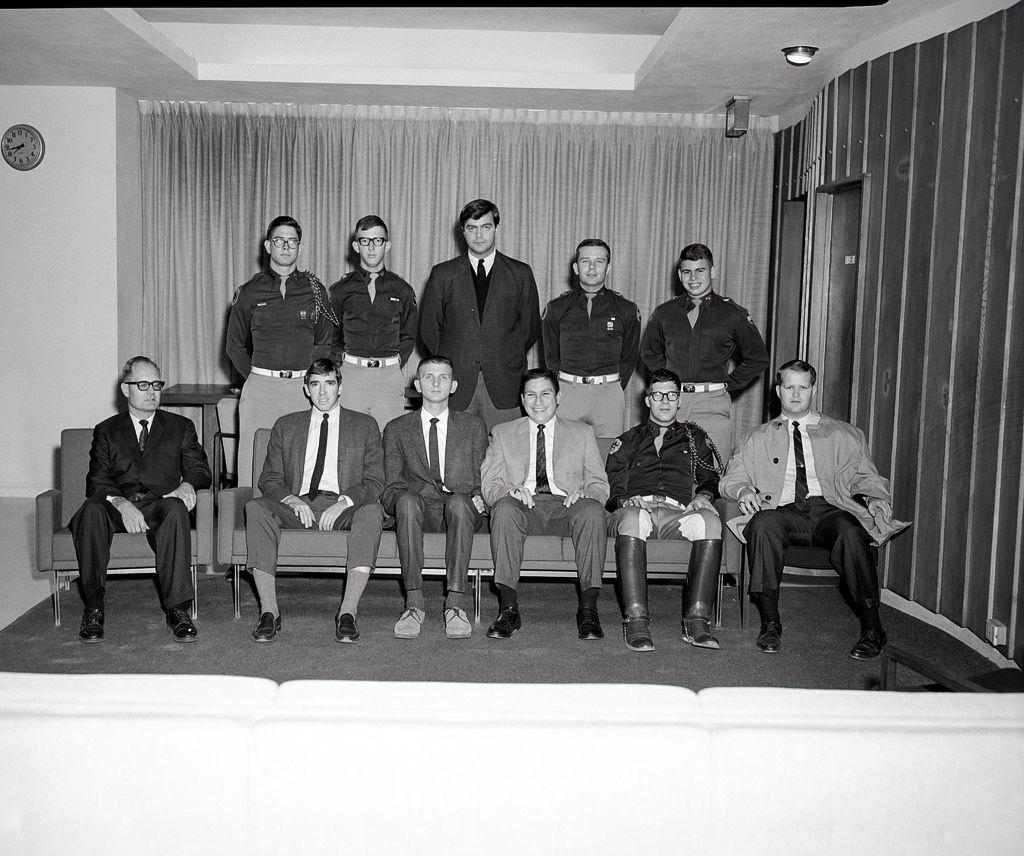 The Society of Professional Journalists Texas A&M chapter from 1958. The national organization is now being reinstated at A&M.