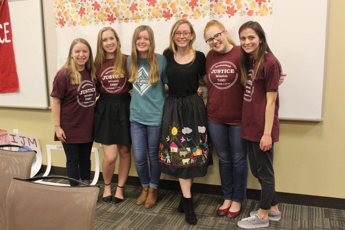 Mollie Birmingham, Kathryn Seela, Hannah Robinson, Claire Stuart Meiner,&#160; Chlo&#235; Kennedy, and Hadden Young are the leaders of International Justice Mission.