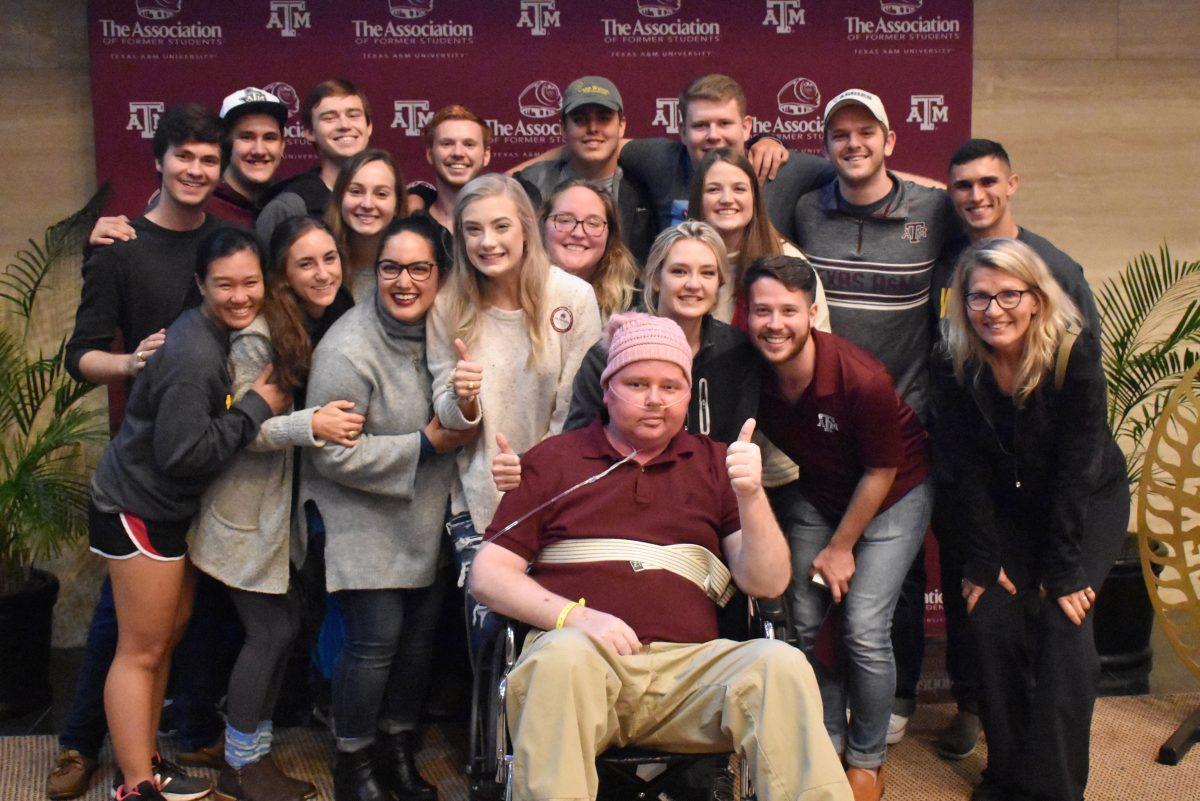 University studies junior Michaela Johnson was surprised by her family and friends but most importantly her father, Rich Johnson, who won't be able to make her Ring Day.&#160;