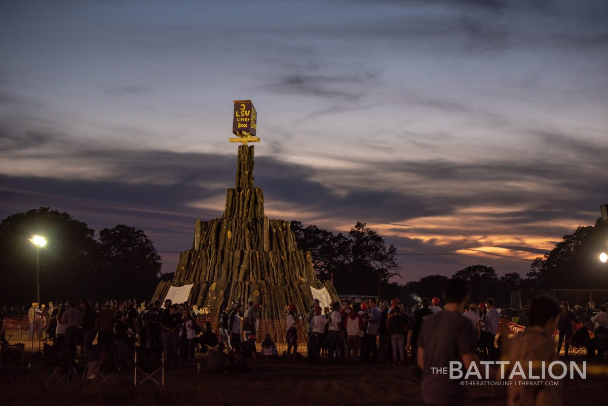 The 2018 student bonfire burn night was held on Nov. 23.