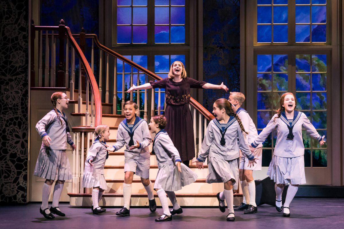 In &#8220;The Sound of Music,&#8221;governess Maria shares a love of music with the Von Trapp children.