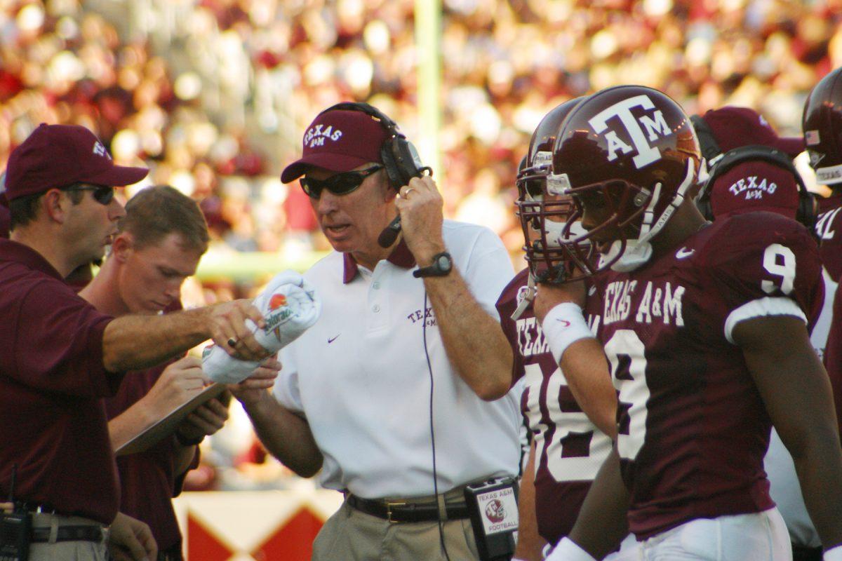 R.C. Slocum was the head coach of Texas A&M from 1989 to 2002. 