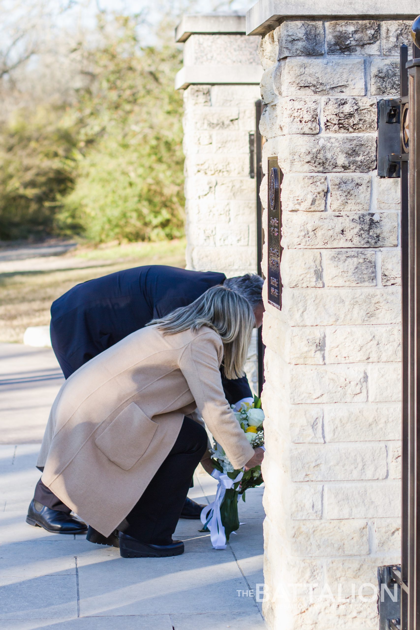 GALLERY: Australia's ambassador to the United States visits Bush gravesite