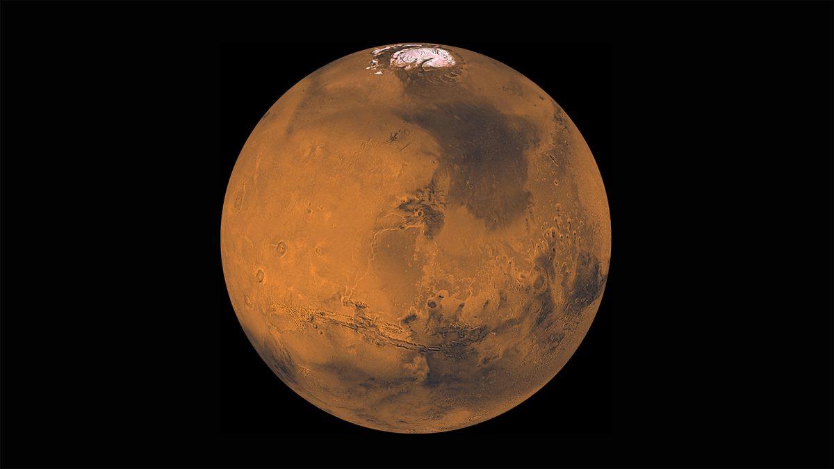 Scientists found what they believe to be a lake on Mars under a layer of ice nearly a mile deep.