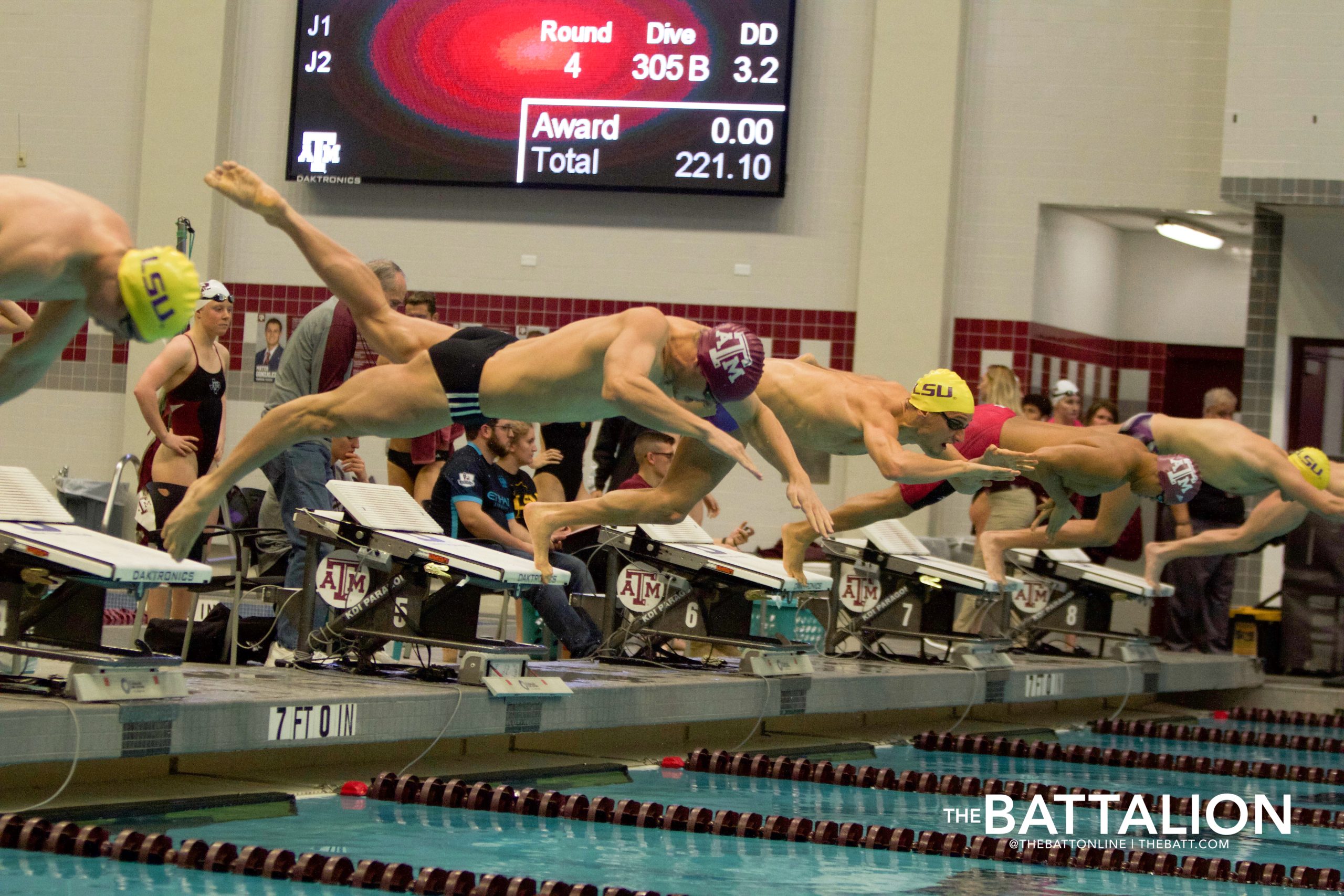 GALLERY: Swim & Dive vs. LSU