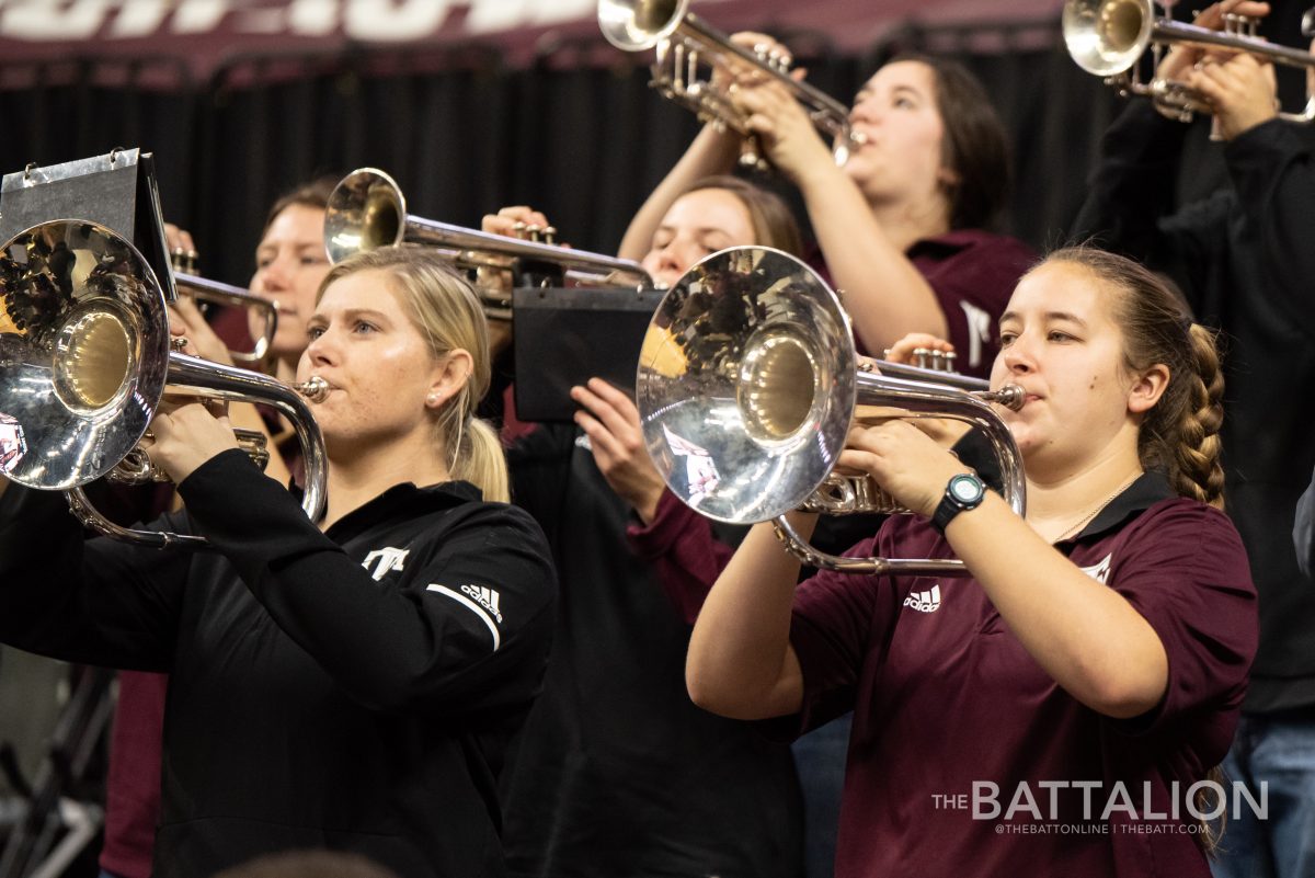 The Hullabaloo Band plays a song before the game.