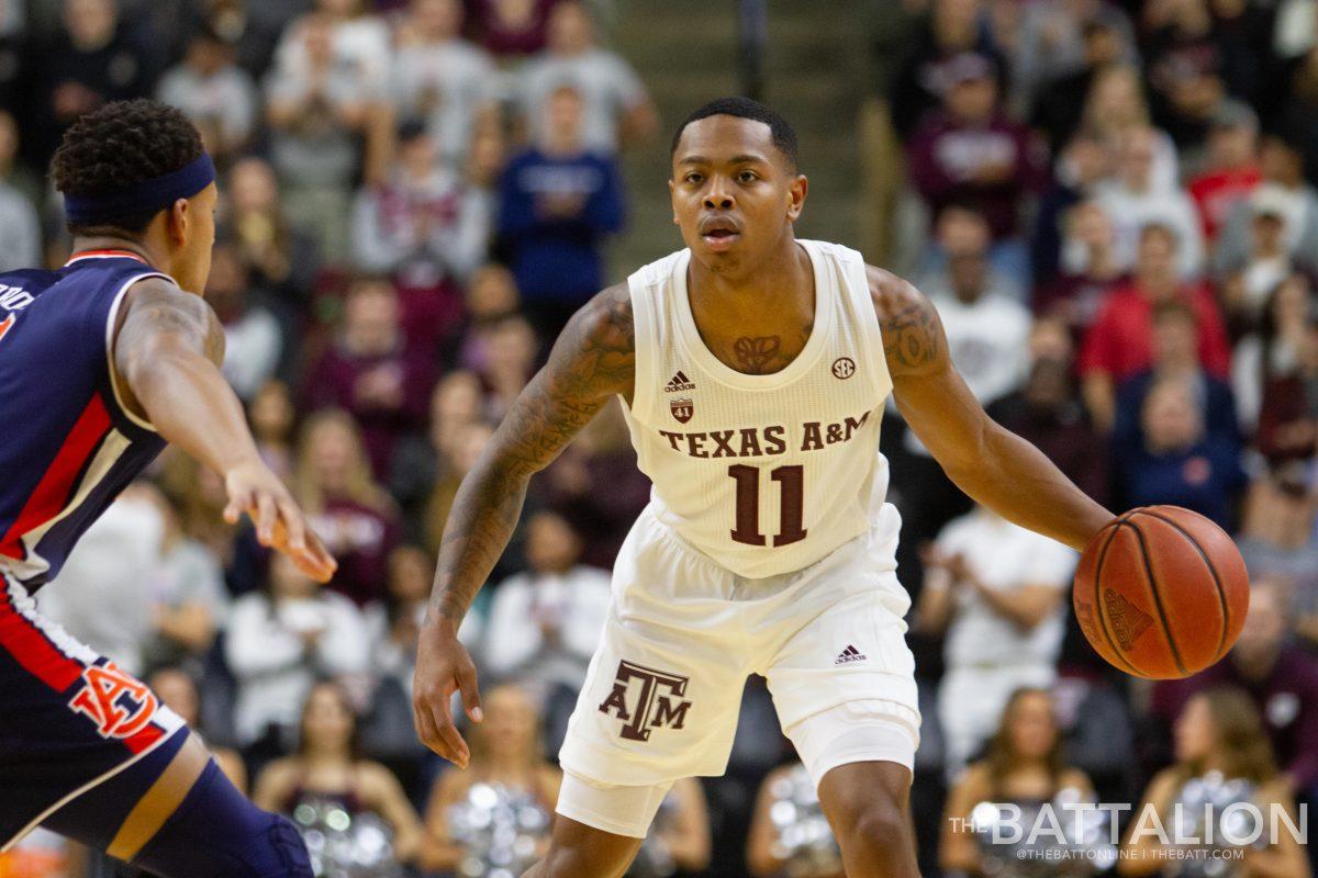 Junior&#160;Wendell Mitchell scored 22 points against Auburn.