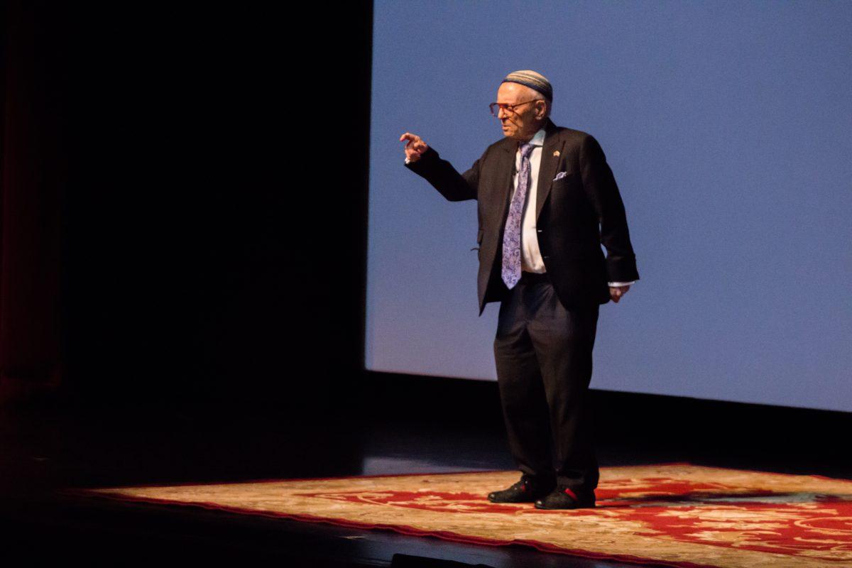 Dr. Jacob Eisenbach shares his personal experiences with the terrors of the Holocaust.&#160;