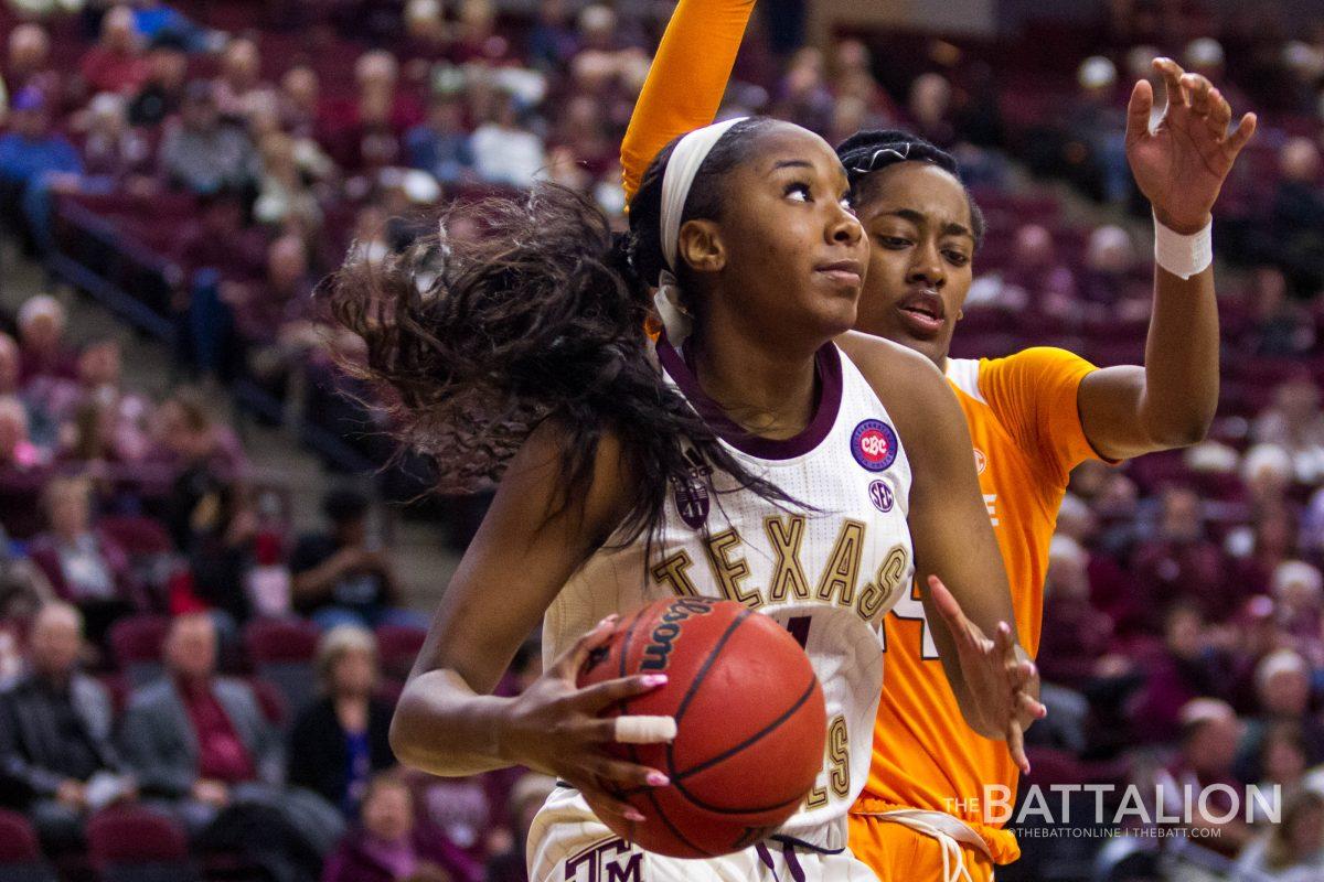 Sophomore guard Kayla Wells scored a career-high 29 points, including a career-high five 3-pointers.
