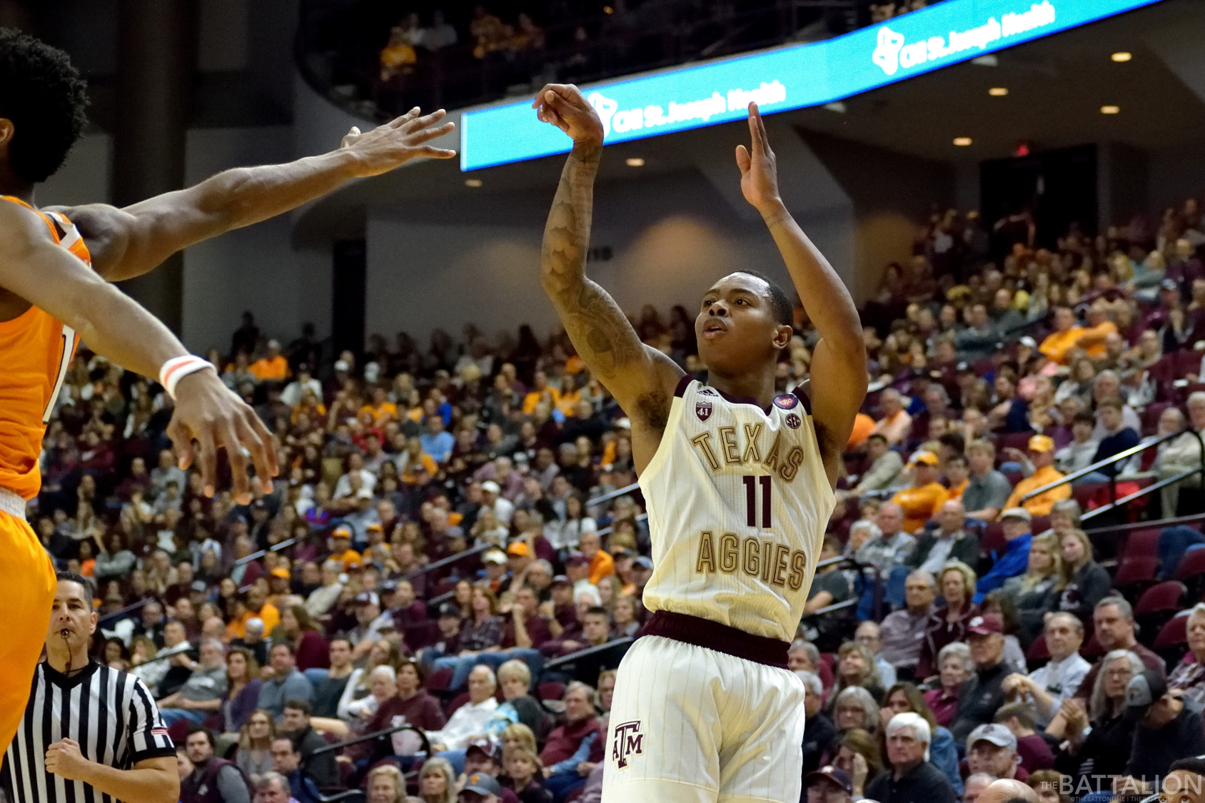 GALLERY: Men's Basketball vs. No. 1 Tennessee