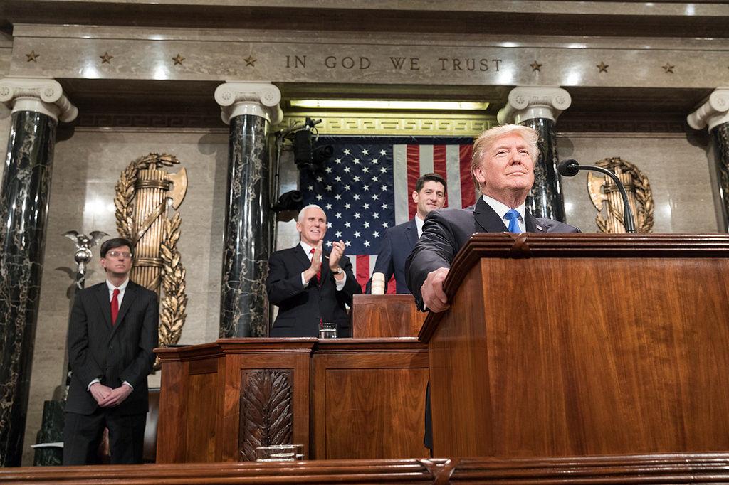 President Donald Trump gave his first State of the Union address in January last year. This years speech was given on Feb. 5 since it was postponed during the government shutdown. 