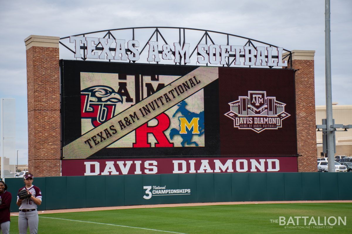 Texas A&M Softball played at Davis Diamond on Sunday Feb. 17. 