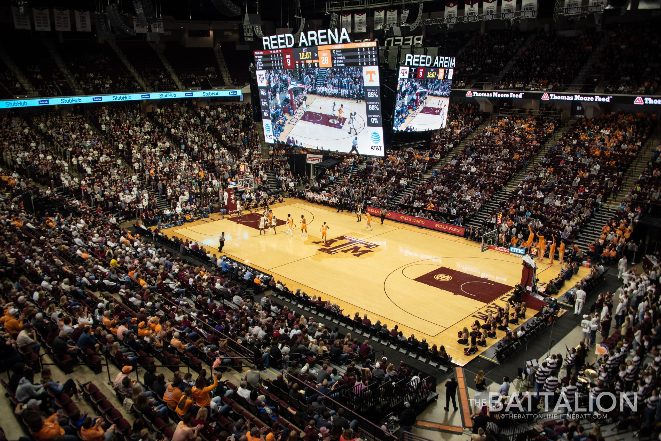 GALLERY: Men's Basketball vs. No. 1 Tennessee