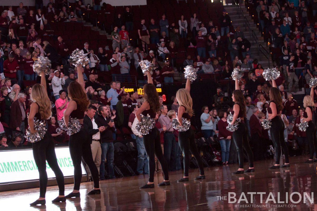 The+Aggie+Dance+Team+gets+the+crowd+excited+before+the+game.%26%23160%3B