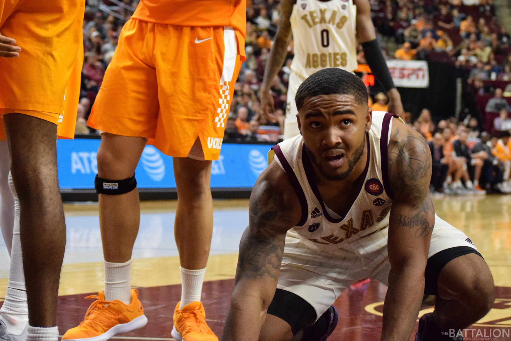 GALLERY: Men's Basketball vs. No. 1 Tennessee