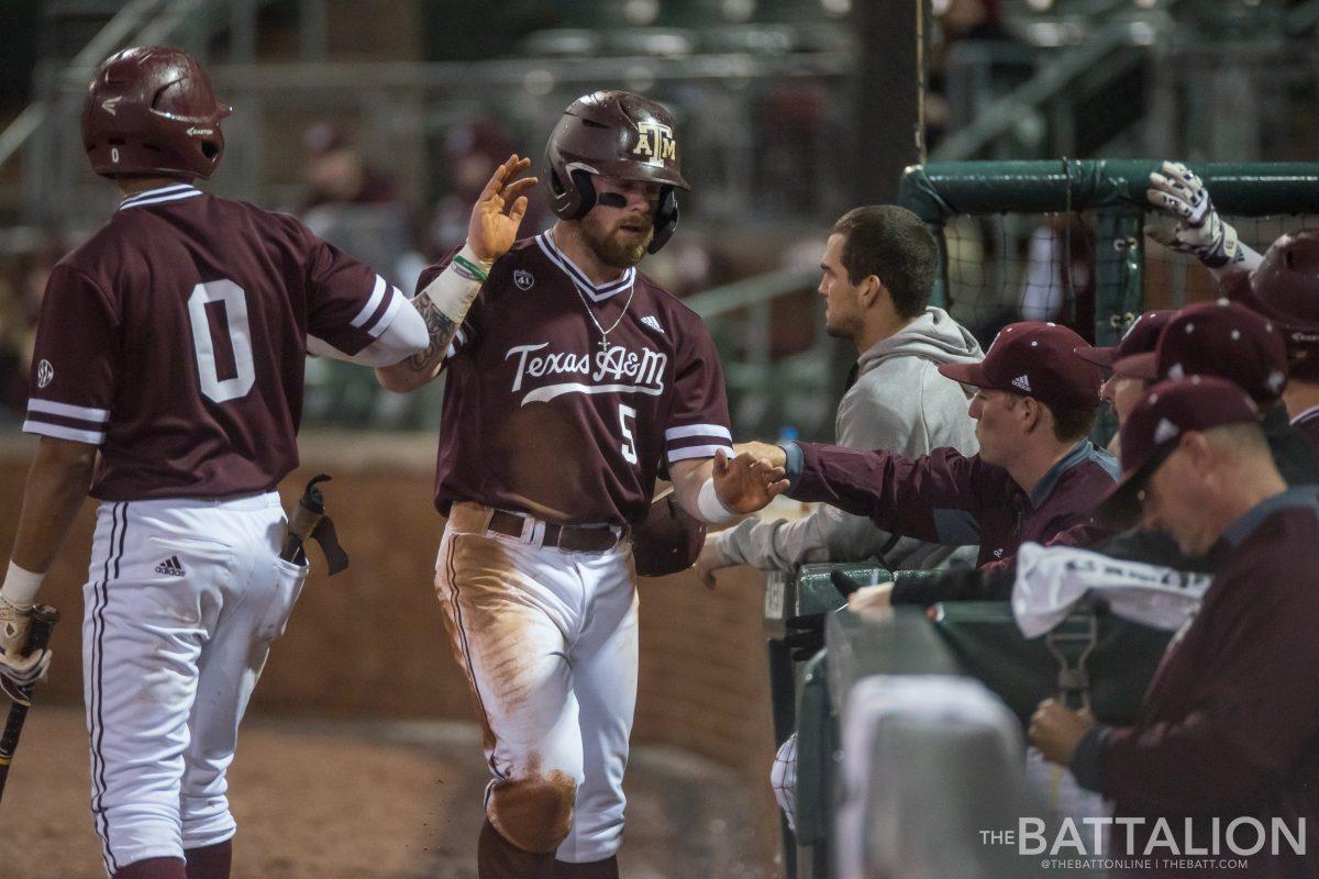Junior+right+fielder%26%23160%3BLogan+Foster%26%23160%3Bscored+two+runs+for+the+Aggies.