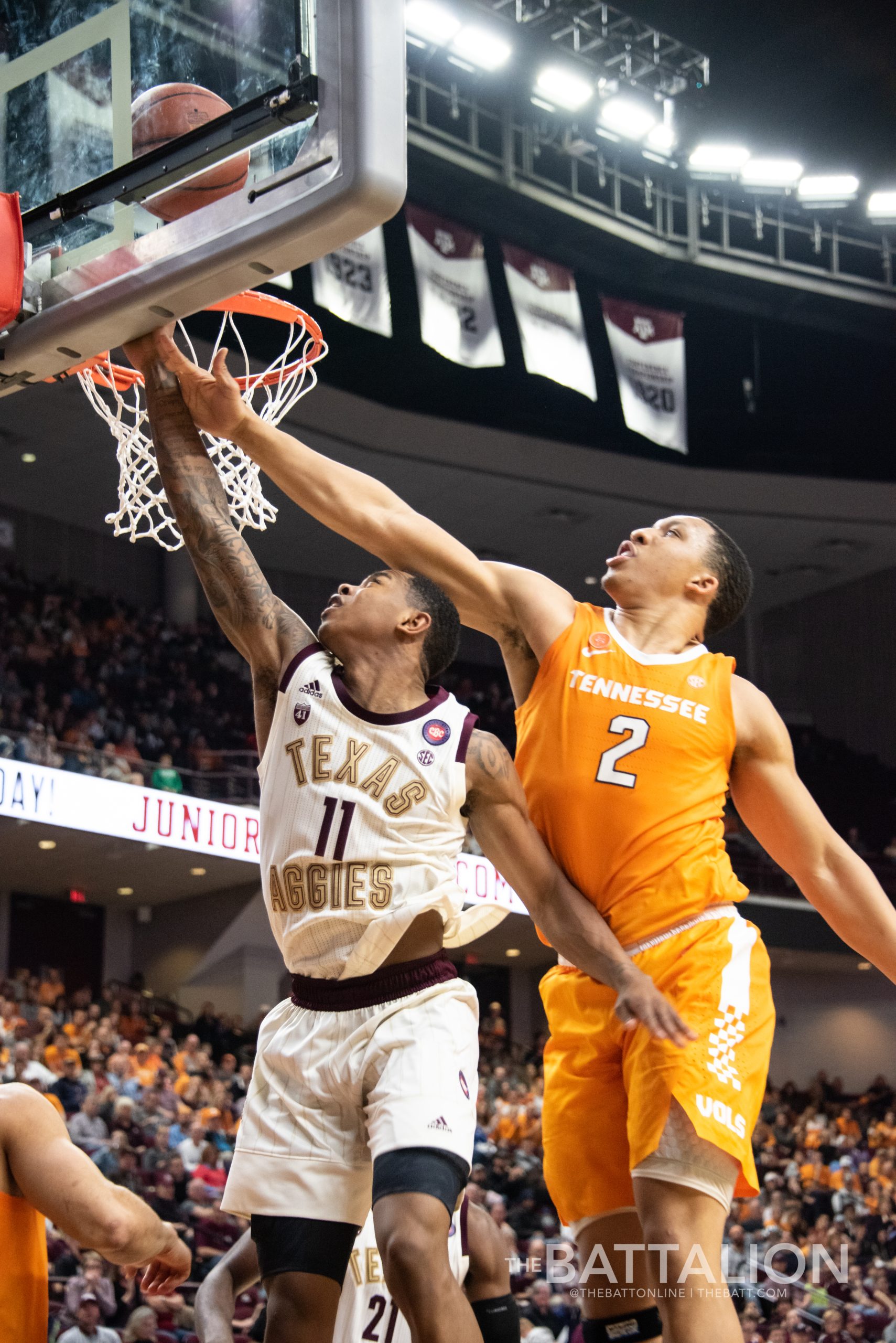 GALLERY: Men's Basketball vs. No. 1 Tennessee