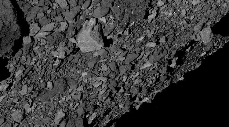 <p>The Bennu asteroid was discovered to have a rough surface instead of a smooth surface required for a landing.</p>