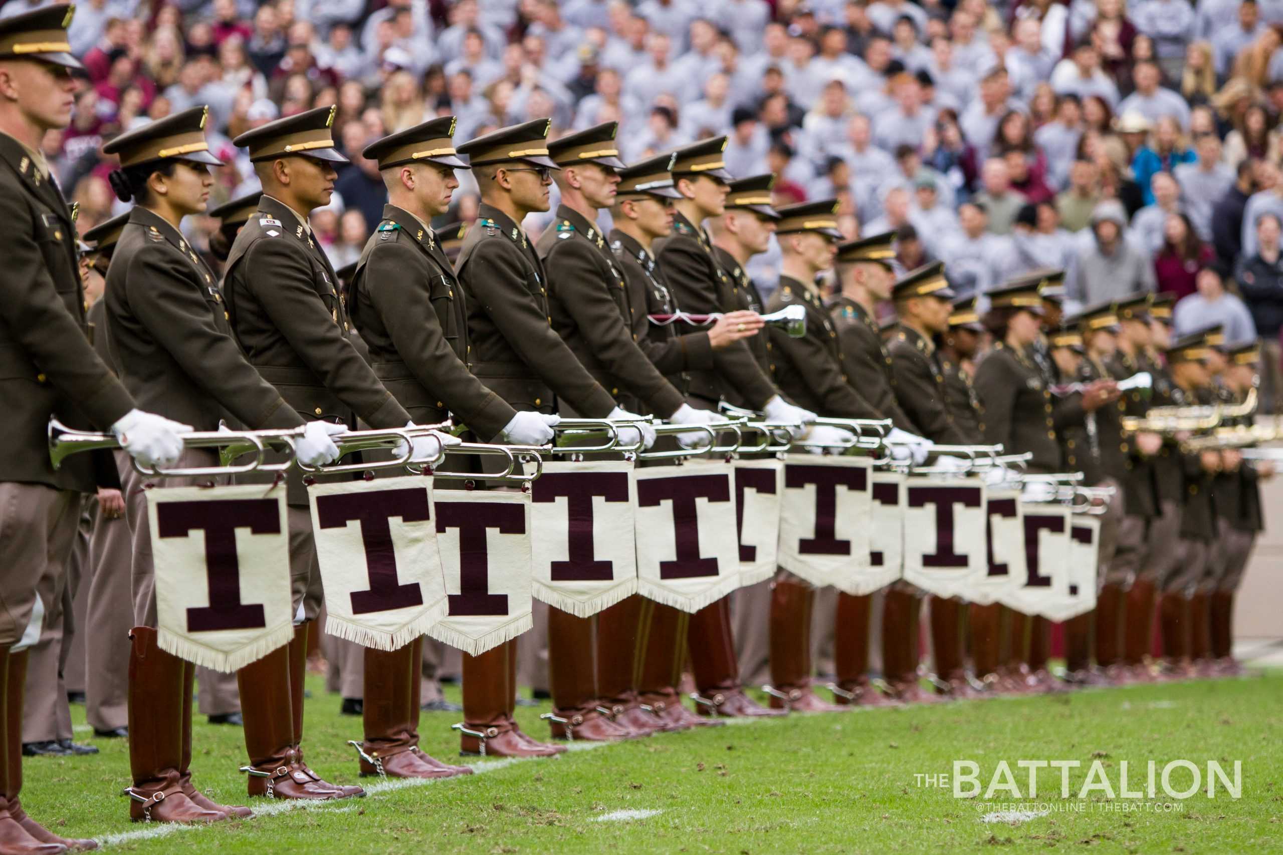 Now+the+largest+military+band+in+the+nation%2C+the+Aggie+Band+started+with+13+volunteers