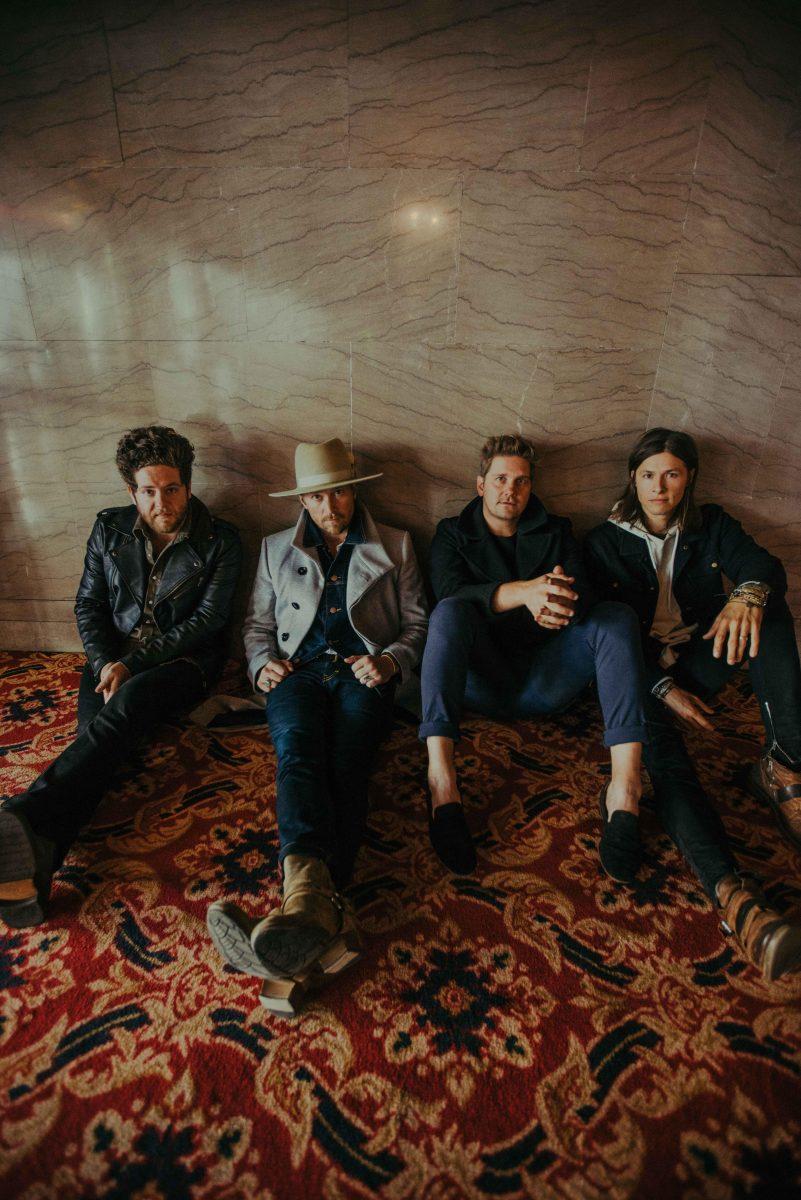 NEEDTOBREATHE is made up of Bear Rinehart (vocals, guitar), Bo Rinehart (guitar, vocals), Seth Bolt (bass, vocals) and Josh Lovelace (keys, vocals).  