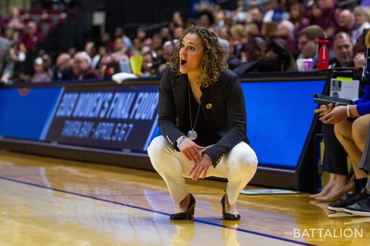 <p>Marquette head coach Carolyn Kieger is a former player for the Golden Eagles and is in her fifth year coaching the team.</p>