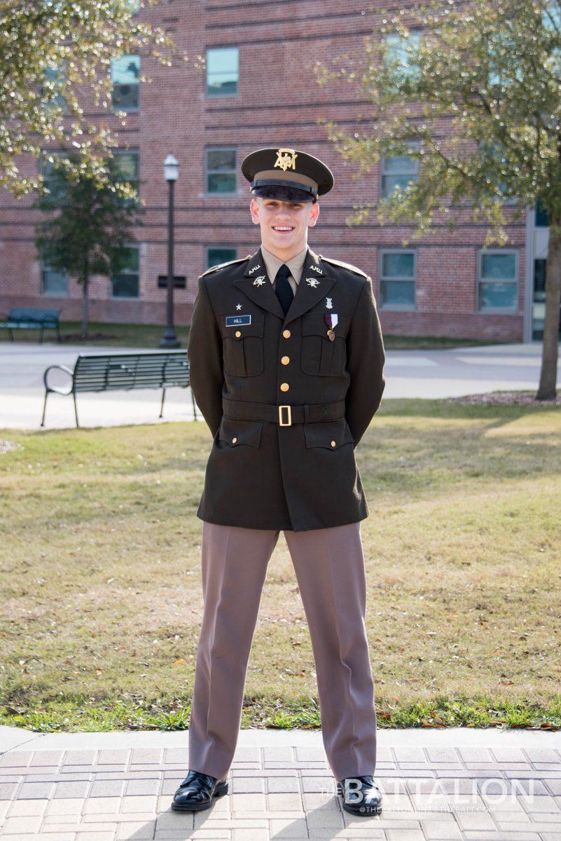 The Class A uniform, worn by freshman&#160;Mark Hill&#160;and referred to as A's, is worn for special occasions such as Muster and Silver Taps.