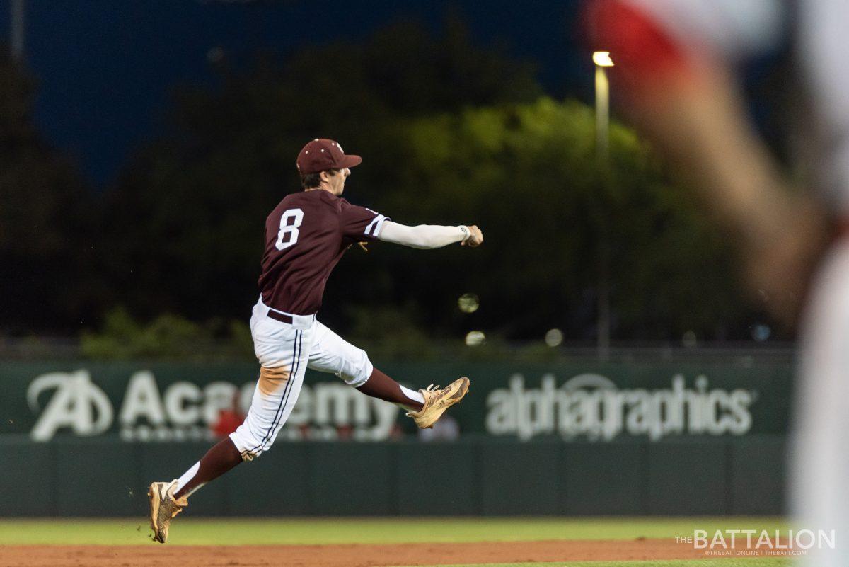 Junior Braden Shewmake shows his excitement.