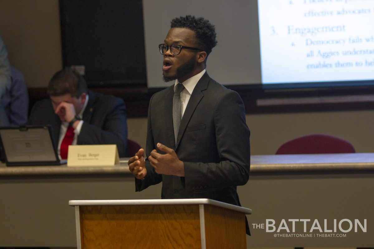 History and political science sophomore&#160;Aden Muhammad&#160;was not confirmed as vice president of municipal affairs on Tuesday.