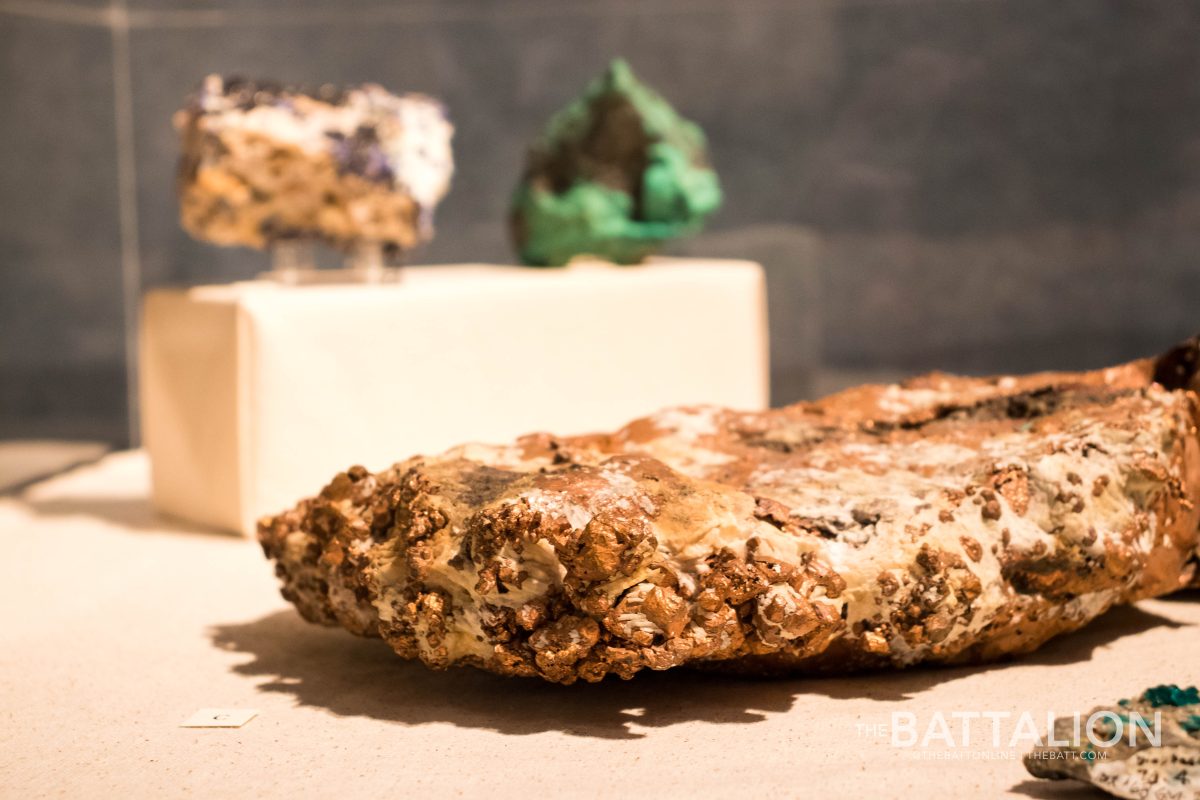 The Brazos Valley Museum of Natural History exhibit “Rocks: Earth’s Magestic Building Blocks” is open until July 27.