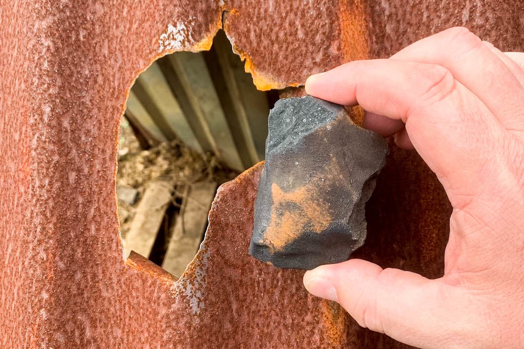 On April 23, residents of Aguas Zarcas, Costa Rica had a meteorite fall in small pieces across their town. 