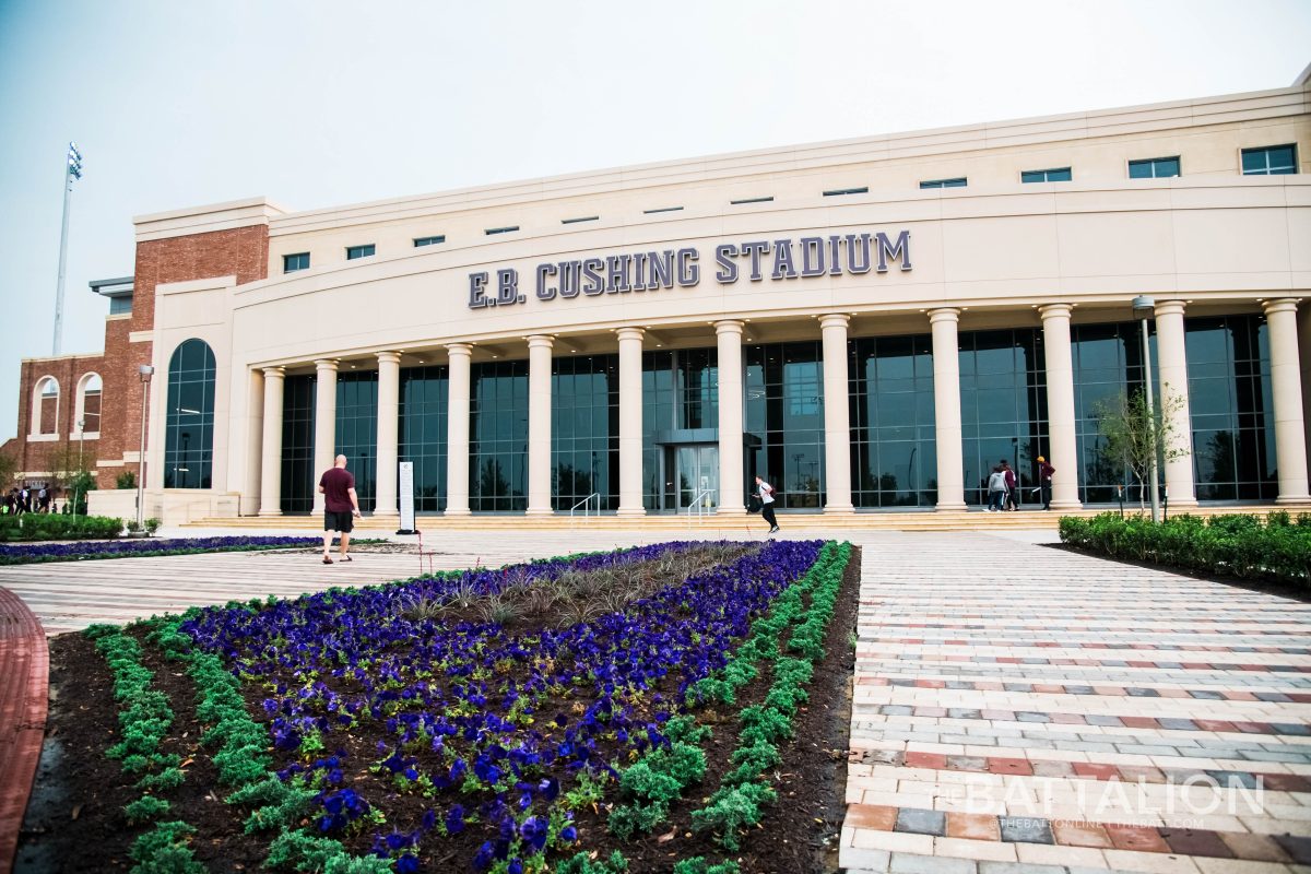 A home fit for championsThe new $38.8 million E.B. Cushing Stadium opened during the 2019 spring semester. This 90,500-square foot facility marked a new era for the Texas A&amp;M track and field. Texas A&amp;M softball officially opened its new home as well, as construction on Davis Diamond was completed.