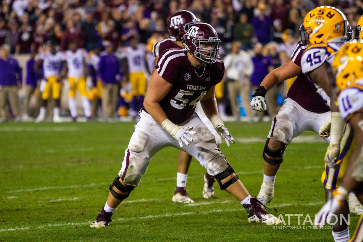 Junior offensive lineman Carson Green started in all 13 games in the 2018 season.