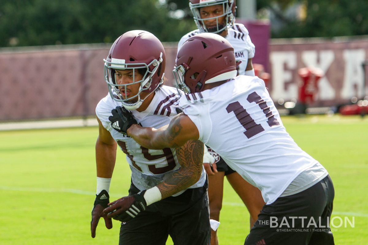 Sophomore linebacker Anthony Hines III is back on the field after redshirting last season due to injury.