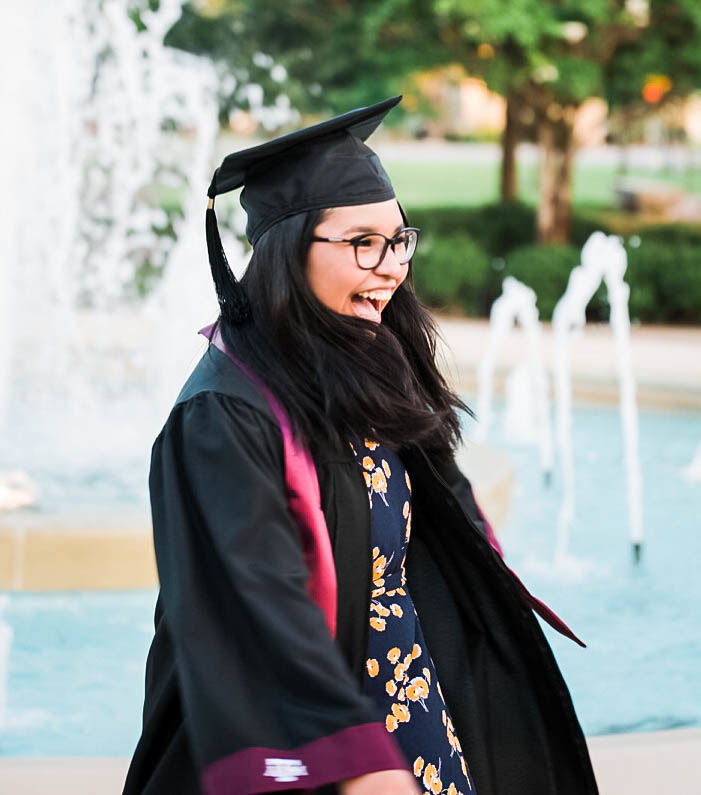 Editor-In-Chief Abigail Ochoa will graduate at 9 a.m. on Friday, August 9.