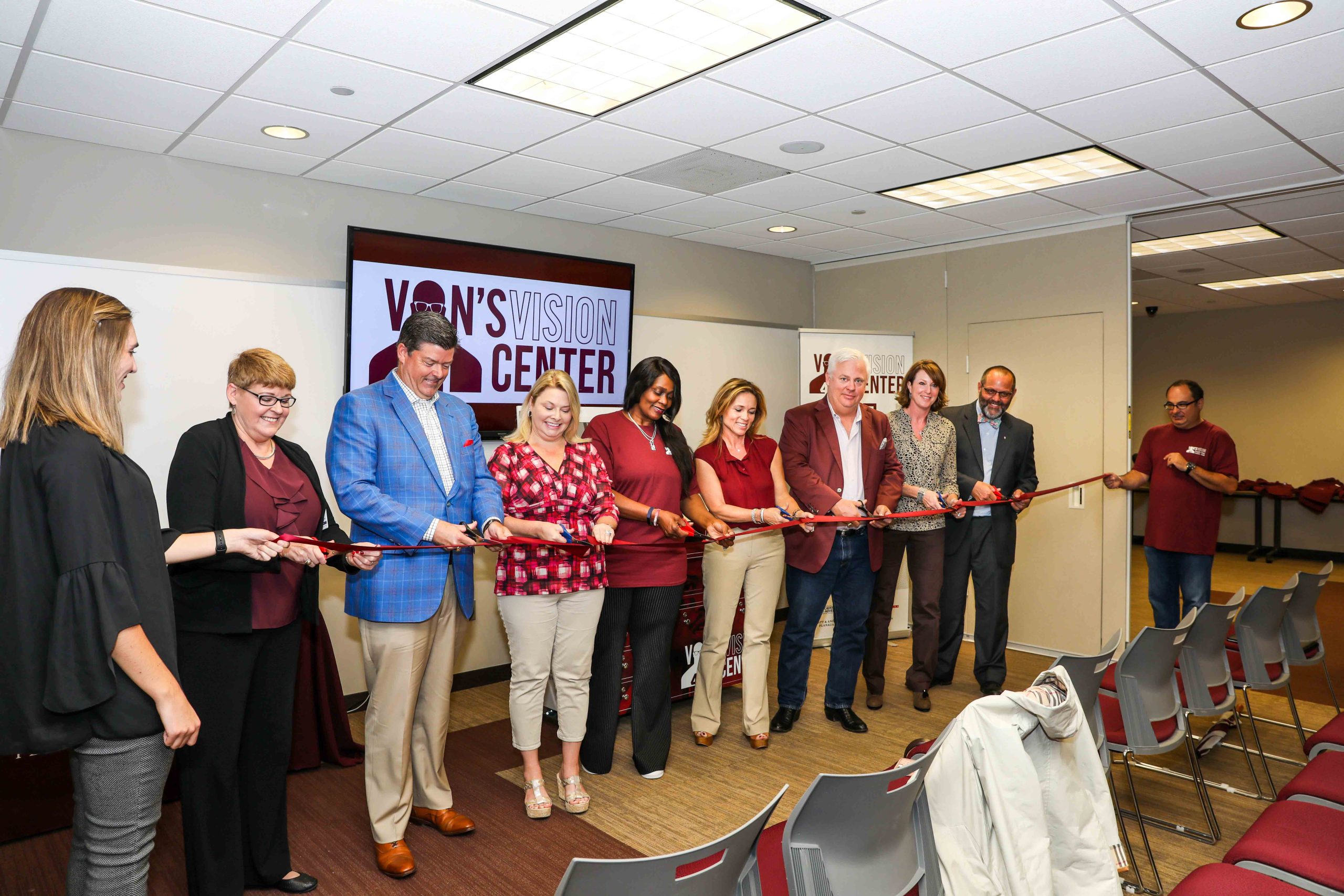 Von Miller kicks off A&M eye care program