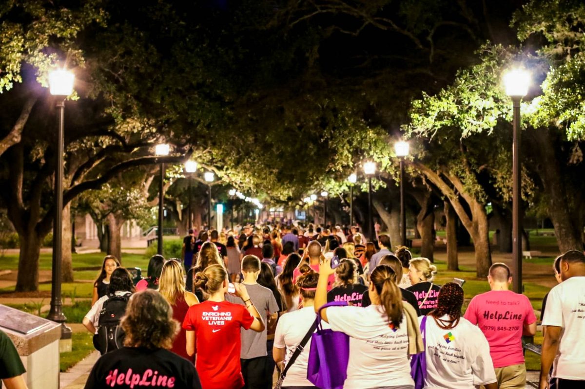 The “Not Another Aggie” walk is hosted by the Suicide Awareness Prevention Office as part of National Suicide Prevention Awareness Month.